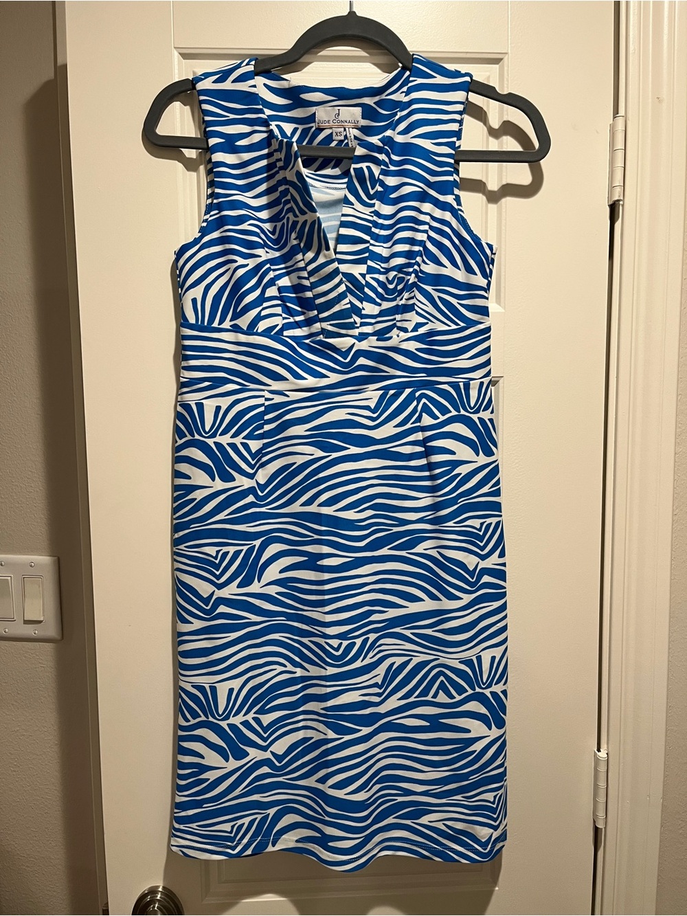Jude Connally zebra dress